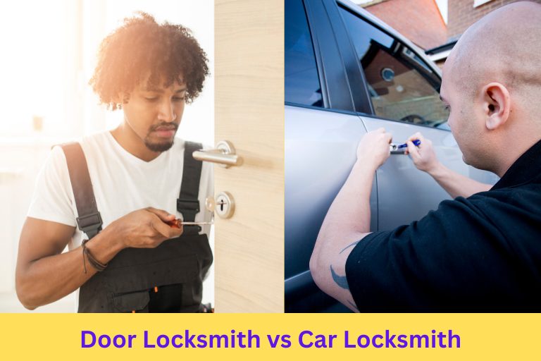 Difference between a Car Locksmith and a Door Locksmith