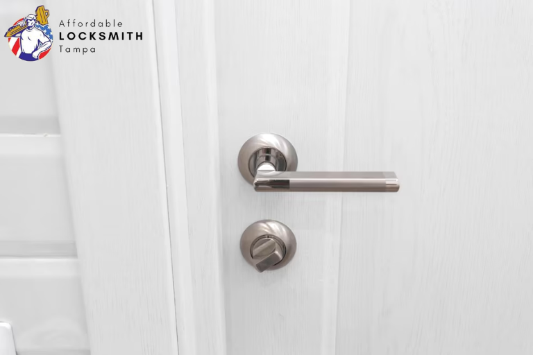 How to Open a Locked Bathroom Door